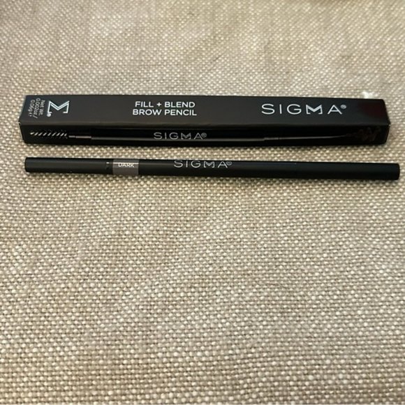 Sigma Beauty Fill + Blend Brow Pencil with Brush- Dark- NIB - Picture 5 of 6